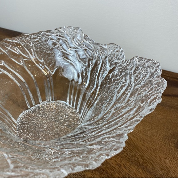 Mantsalan Lasisepat Scandinavian Art Glass Metsa Bowl design Pertti Kallioinen - Picture 5 of 12